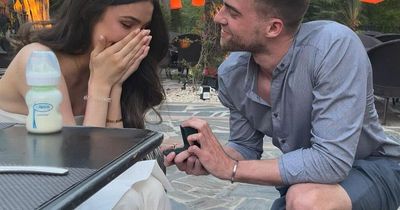 Leeds United's Patrick Bamford proposes to girlfriend Michaela Ireland on family holiday