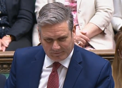 Keir Starmer flops at PMQs as he fails to mention confidence vote