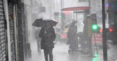 UK weather forecast: Met Office issues FOUR thunderstorm warnings with hail expected
