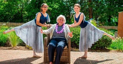 Girls' birthday surprise for Bristol 102-year-old who set up Henleaze School of Dancing