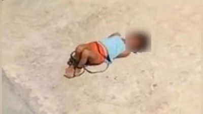 Delhi: Video of 5-yr-old lying on terrace with hands, legs tied surfaces, netizens demand action