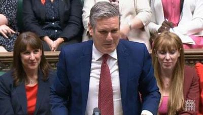 Tories mock Sir Keir Starmer for ‘missing open goal’ in first PMQs since Boris Johnson’s confidence vote