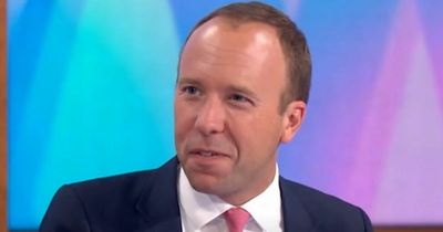 Matt Hancock left red-faced as he's asked if 'bigger is better' on Loose Women