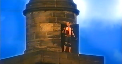 The bonkers 1990s Edinburgh kids TV show in which character lived in iconic city monument
