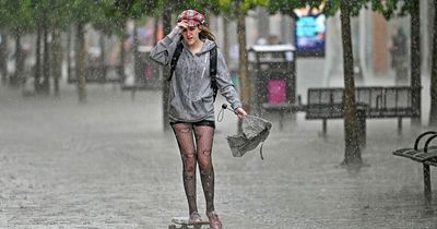 Five flood alerts issued in Scotland as thunderstorms sweep over the country