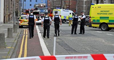 Two people injured as hotel guests evacuated during huge fire