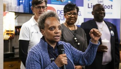 One day after launching re-election bid, Lightfoot hits the campaign trail