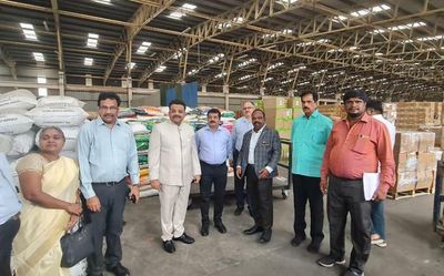 Food material sent to Lanka
