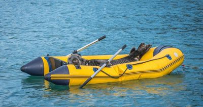 Giant seal spotted sailing in dinghy off the Welsh coast