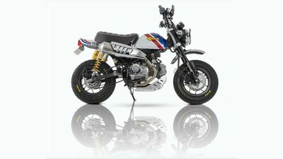 Custom Shop Turns Honda Monkey Into Adorable Wheelie Machine