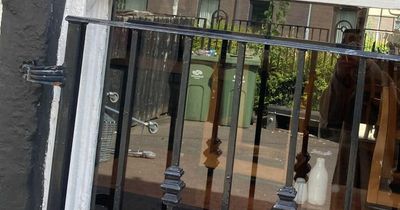 'Drunk' Scot offers to pay for damages after flashback of him smashing restaurant window