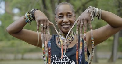 'I've been growing my 12-inch nails for 30 years - I love the attention they bring'
