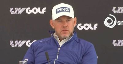 Lee Westwood and Ian Poulter squirm as they face awkward questions over Saudi series