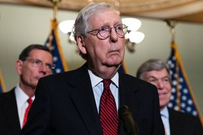 Mitch McConnell is furious Democrats are protecting kids before SCOTUS justices