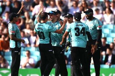 Will Jacks stars as Surrey brush Sussex aside to continue formidable start to Vitality Blast