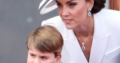 Kate had to lay down the law with Prince Louis on balcony at jubilee celebrations - here's what she said