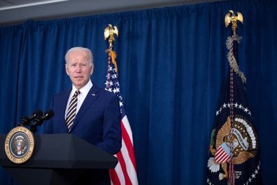 Biden, en route to summit, spoke by phone to Venezuela opposition leader