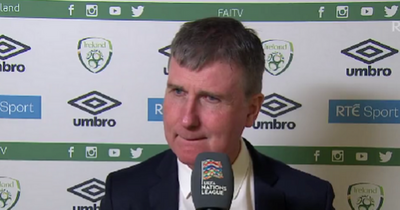 Stephen Kenny has awkward moment during Tony O'Donoghue interview following Ukraine defeat
