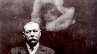 Sherlock Holmes didn't go in for ghosts — but the fictional detective's creator Arthur Conan Doyle had other ideas