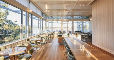 The Walter cafe lets the sun - and lake views - shine in