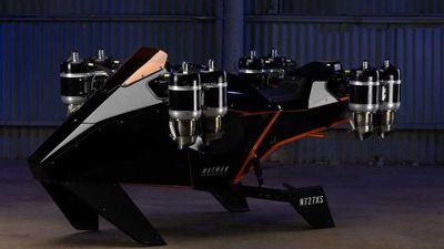The Speeder Air Utility Vehicle Is An Actual Flying Motorcycle
