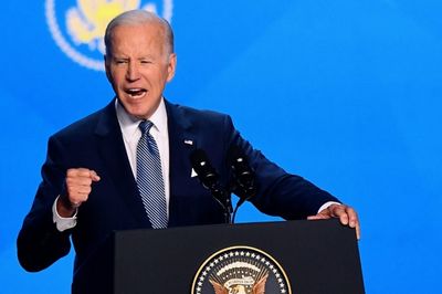 Laying out pledges, Biden urges Americas to prove democracy works