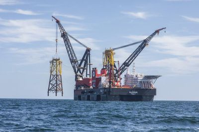 Major energy boost as wind farm's offshore substation goes live