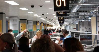 Dad says child had to URINATE in plastic bag amid 'two-hour' airport security queue