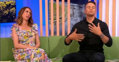 Alex Jones unimpressed as Nikki Fox labels One Show co-host Jermaine Jenas 'fit' on air