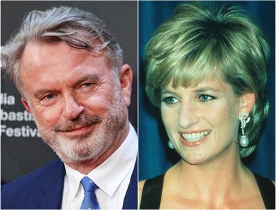 Jurassic Park star Sam Neill recalls his son farting next to Princess Diana at the film’s premiere