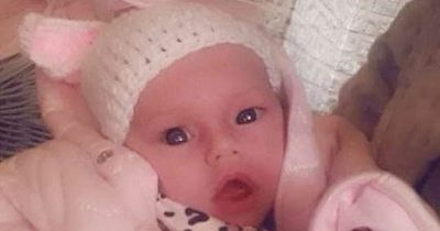 'Beautiful' nine-week-old baby dies after being found unresponsive at her gran's