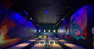 A new 'luxury' bowling alley with interactive darts and karaoke has opened in Stockport
