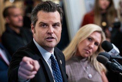 Matt Gaetz and MTG on Raskin son's death