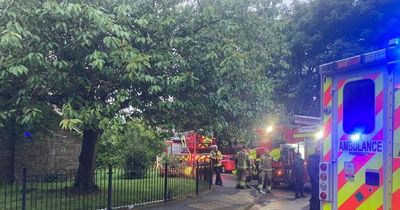 Teen arrested after huge inferno tears through home on Scots street