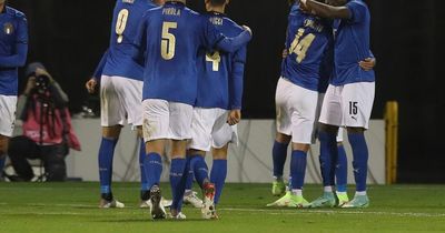 What time and TV channel is Sweden v Italy on today in the Euro 2023 Under-21 qualifiers?