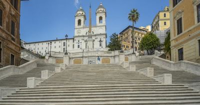 Tourist fined for hurling scooter down Rome's historic steps causing £21k of damage