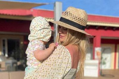 Love Island host Laura Whitmore shares rare new pictures of daughter Stevie as she takes break from show