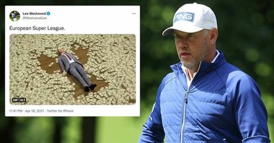 Golf fans rinse Lee Westwood over Saudi series stance as embarrassing ESL tweet emerges