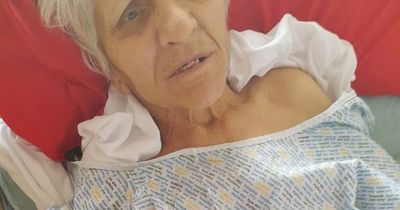 Dementia-stricken Lanarkshire gran discharged from hospital 'with cannula in arm'