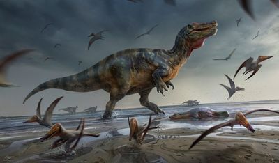 Europe's largest meat-eating dinosaur found on Isle of Wight