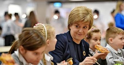 Nicola Sturgeon backs calls to write off school meal debts owed by Scots pupils