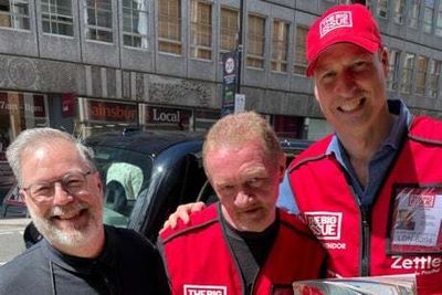 ‘True gentleman’ Prince William spotted selling Big Issue in central London