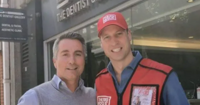 Prince William spotted secretly selling The Big Issue on the streets of London