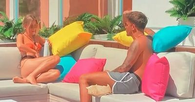 Love Island viewers say Luca has taken things 'too far' with fishy tribute