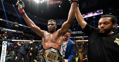 Francis Ngannou provides update on UFC future by unveiling "five-year" plan