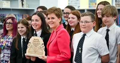 First Minister Nicola Sturgeon's Prestwick visit felt 'like home' as pupils praised for winning reading award