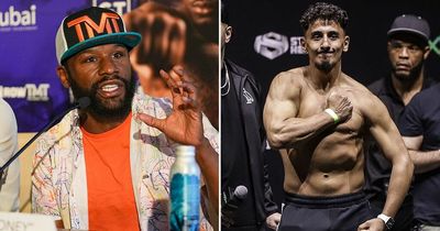 Floyd Mayweather sends message to AnEson Gib ahead of YouTube boxing return