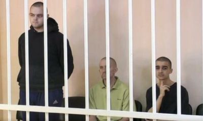 Britons sentenced to death after ‘show trial’ in Russian-occupied Ukraine