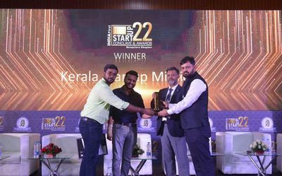 Kerala Startup Mission bags honour at start-up meet