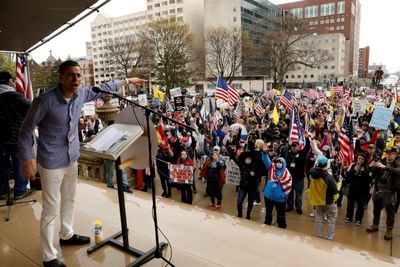 US candidate for governor arrested in Capitol riot probe